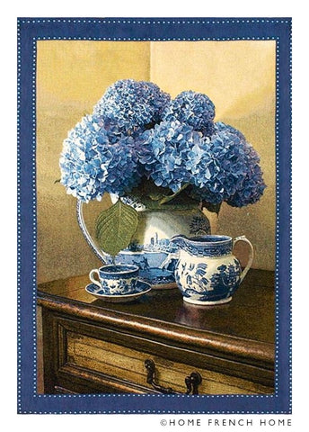 Wall Tapestry - Blue Hydrangeas